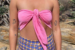 Bandana Top - Pink