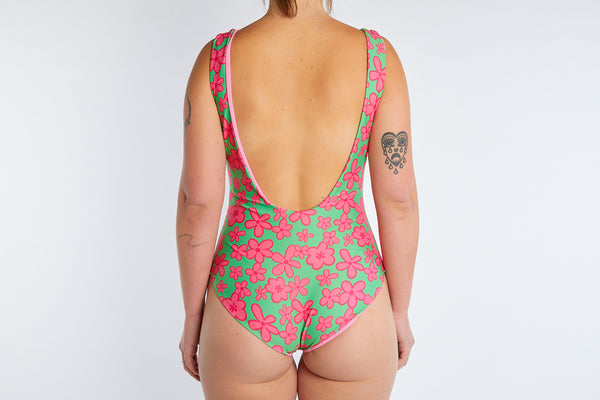 Roma Recycled One Piece Swimsuit - Bubbly Floral